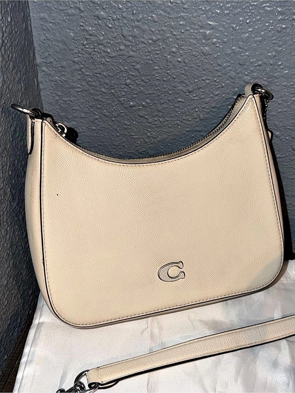 Coach Hobo Shoulder Bag in Cream